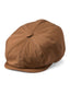 Nick Light Brown Bakerboy Cap