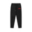 Trapstar Style Autumn/Winter Hip-Print Sweatpants - Black/Red
