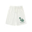 Trapstar London TS Monogram Sweat Shorts - Off-White/Green