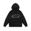 Trapstar Style Autumn/Winter Yellow-Trim Shooters Hoodie - Black