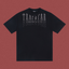 Trapstar Dripping Gothic Lettering Graphic Tee - Black