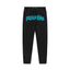 Trapstar Style Autumn/Winter Teal & Blue Gradient Sweatpants - Black