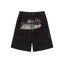 Trapstar London Shooters Panther Patch Sweat Shorts - Black