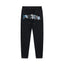 Trapstar Style Autumn/Winter Blue & White Gradient Sweatpants - Black