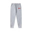 Trapstar Style Autumn/Winter Hip-Print Sweatpants - Heather Grey/Red