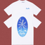 Trapstar Palm Tree Night Oval Graphic Tee - White