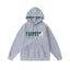 Trapstar Style Autumn/Winter Green-Black-White Gradient Hoodie - Heather Grey