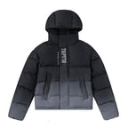 Trapstar Ombre Fade Puffer Jacket - Black/Grey
