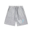 Trapstar Arch Logo Small Trap Sweat Shorts - Grey/Ice Blue
