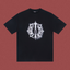 Trapstar Spiked Circle "T" Graphic Tee - Black/White