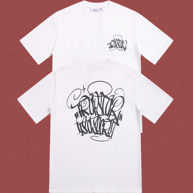 Trapstar Graffiti Signature Graphic Tee - White Hover Image