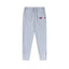 Trapstar Style Autumn/Winter Red-White-Blue Hip-Print Sweatpants - Heather Grey