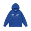 Trapstar Style Autumn/Winter Gradient Logo Graphic Hoodie - Royal Blue
