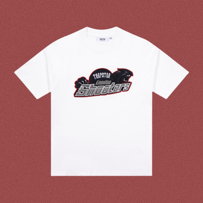Trapstar London Shooters Banner Panther Tee - White Hover Image