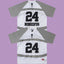Trapstar "NONEOFUS" Raglan Football Jersey - White/Grey