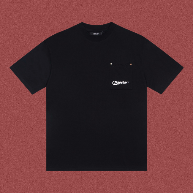 Trapstar Utility Pocket Graphic Tee - Black Hover Image