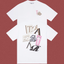 Trapstar Collage Card Alphabet Graphic Tee - White