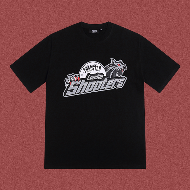 Trapstar London Shooters Panther Graphic Tee - Black Hover Image
