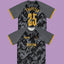 Trapstar Camo Raglan Football Jersey - Charcoal/Yellow