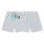 Trapstar Camo Arch Logo Gothic Sweat Shorts - Grey/Teal