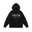 Trapstar Style Autumn/Winter Decoded Graphic Hoodie - Black