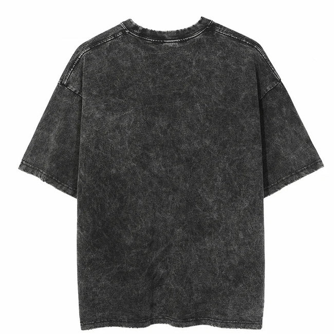 'Real Immortal' Acid Wash T-Shirt Main Image