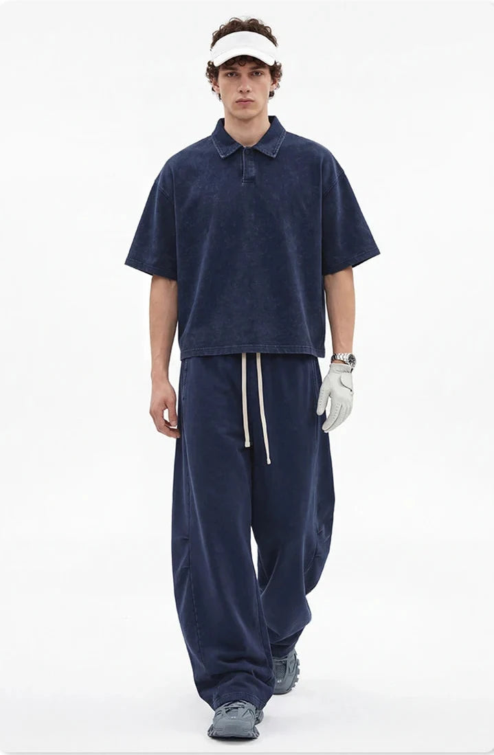 Vintage Wash Boxy Polo