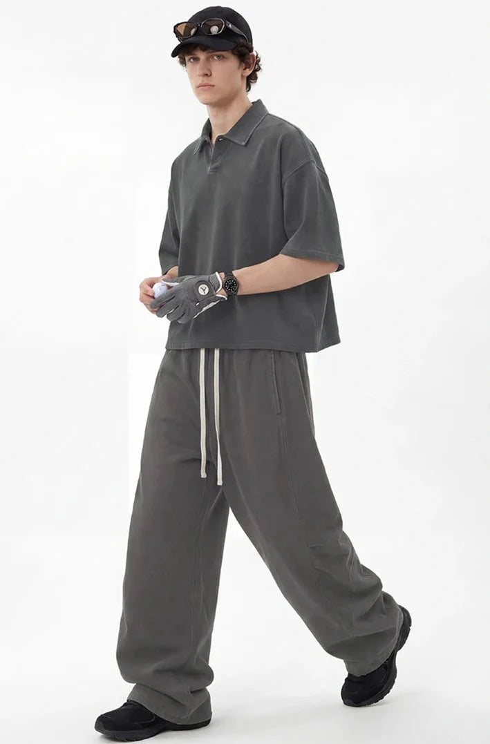 Vintage Wash Boxy Polo
