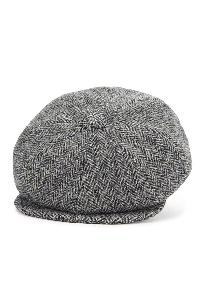 Sandwich Tweed Bakerboy Cap Hover Image