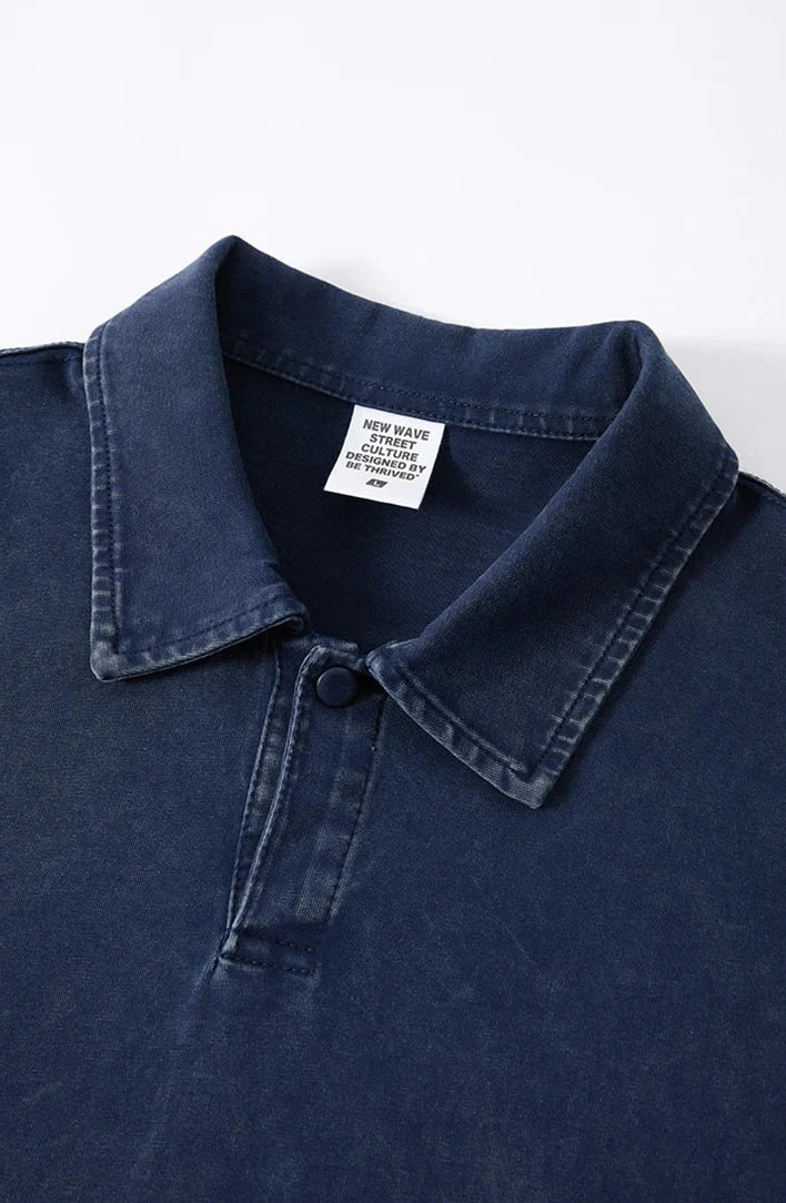 Vintage Wash Boxy Polo