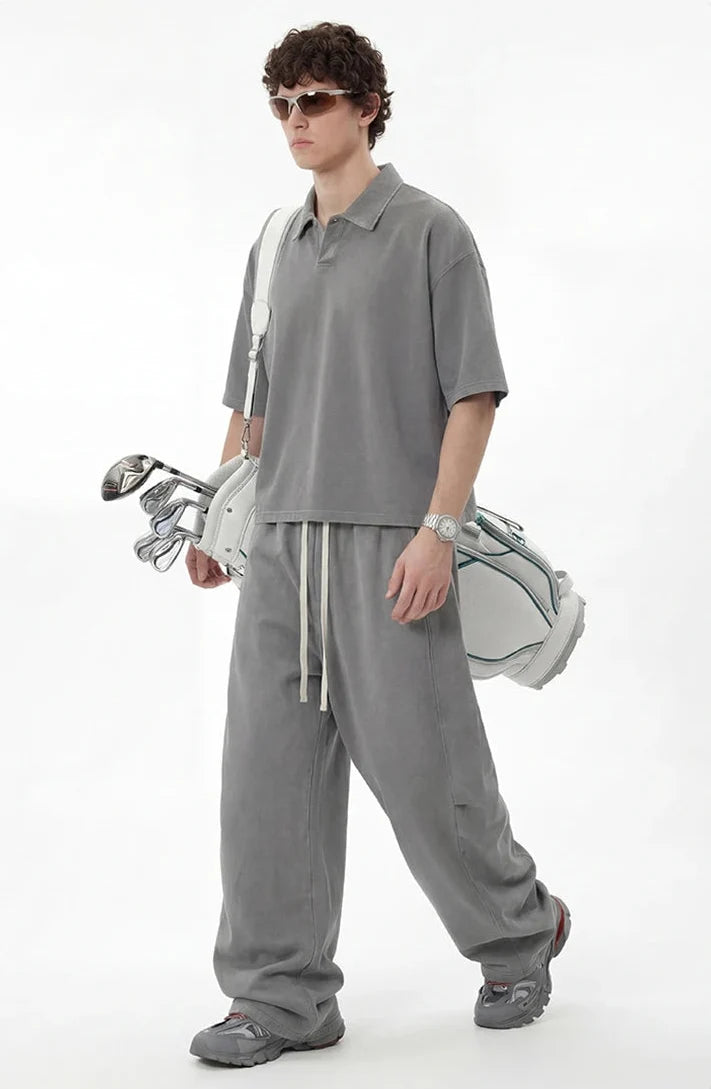 Vintage Wash Boxy Polo