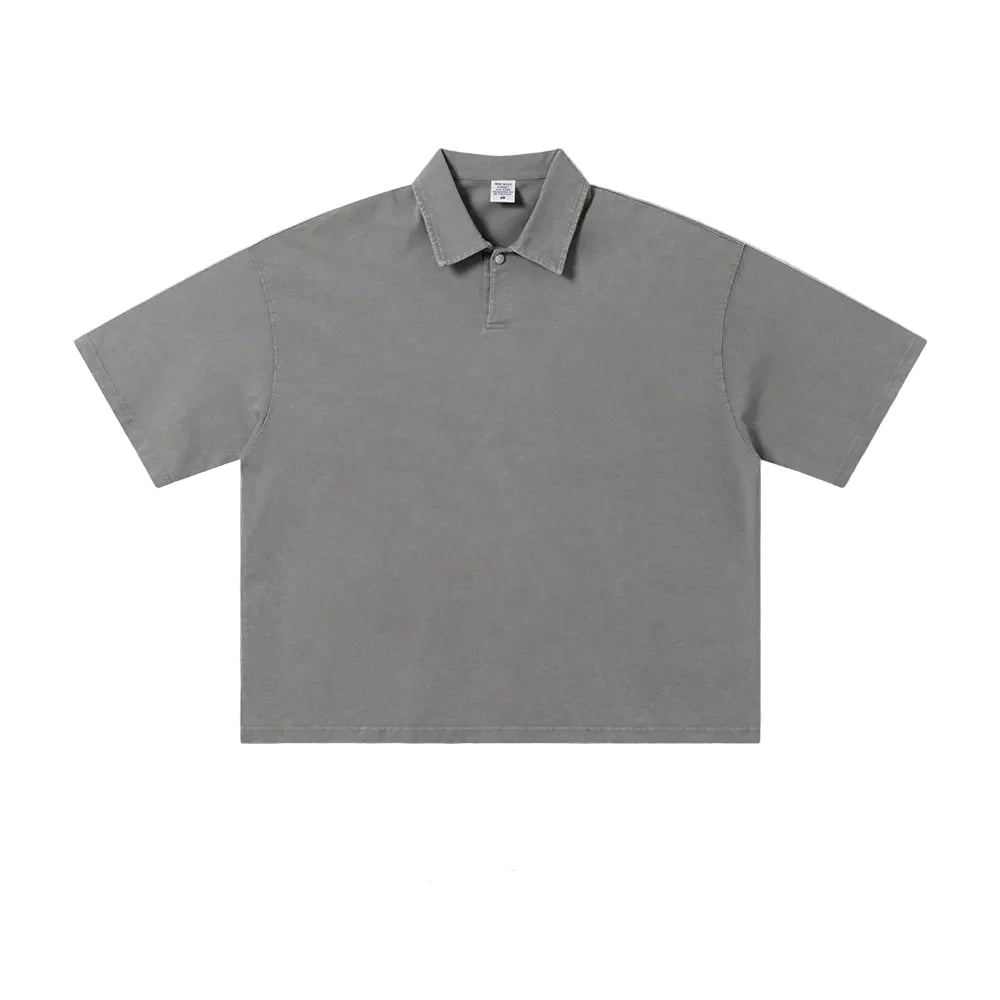 Vintage Wash Boxy Polo