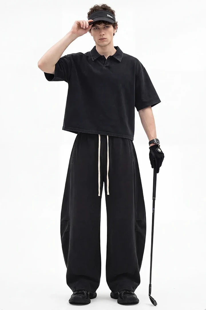 Vintage Wash Boxy Polo