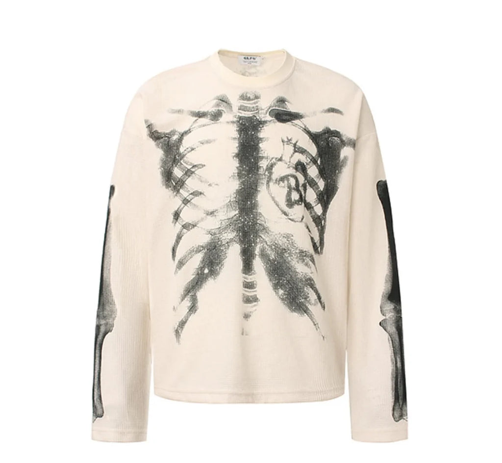 Skeleton X-Ray Graphic Long Sleeve