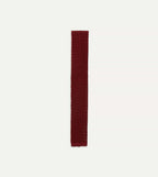 Light Wine Knitted Silk Solid Colour Tie