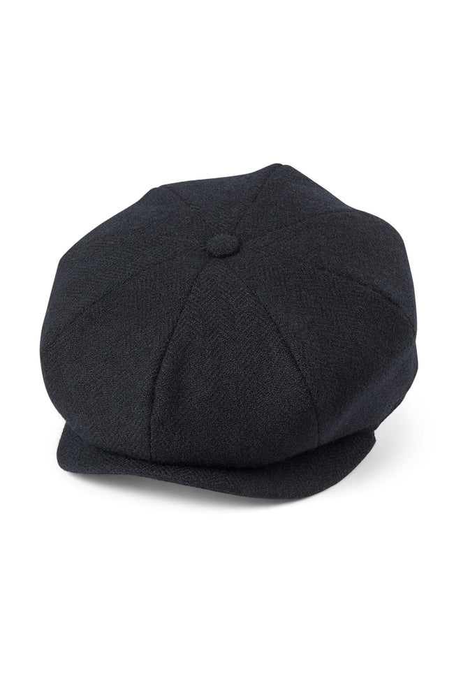 Tremelo Black Bakerboy Cap Hover Image