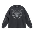 Washed Metal Graphic Long Sleeve