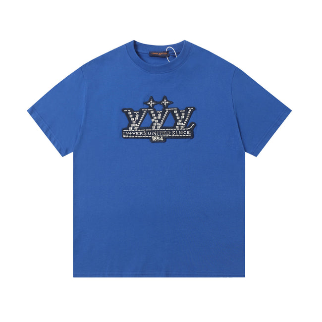 Louis Vuitton Embellished Cotton Tee Hover Image