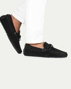 Black Suede Driving Shoes