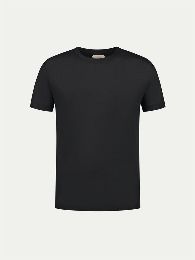 Black Linen City T-shirt Hover Image