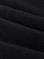 Black Terry Towelling T-Shirt