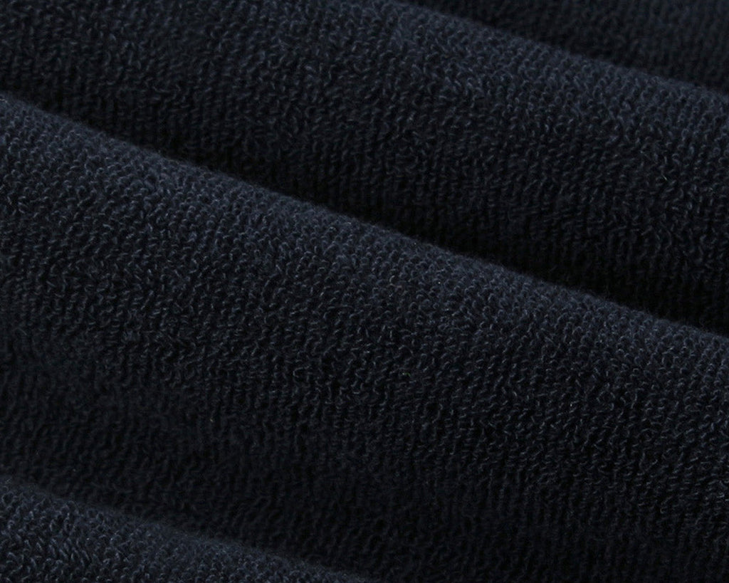 Navy Terry Towelling T-Shirt