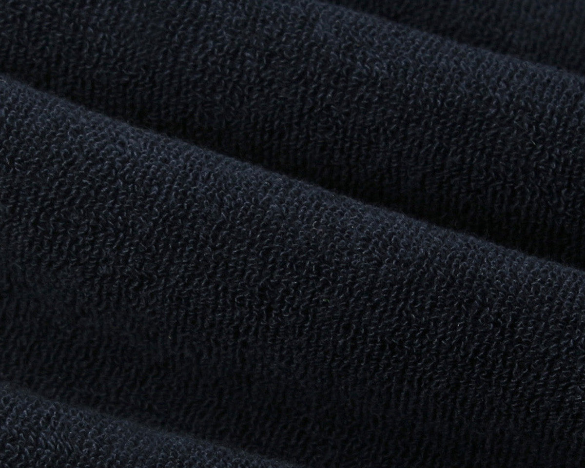 Navy Terry Towelling T-Shirt