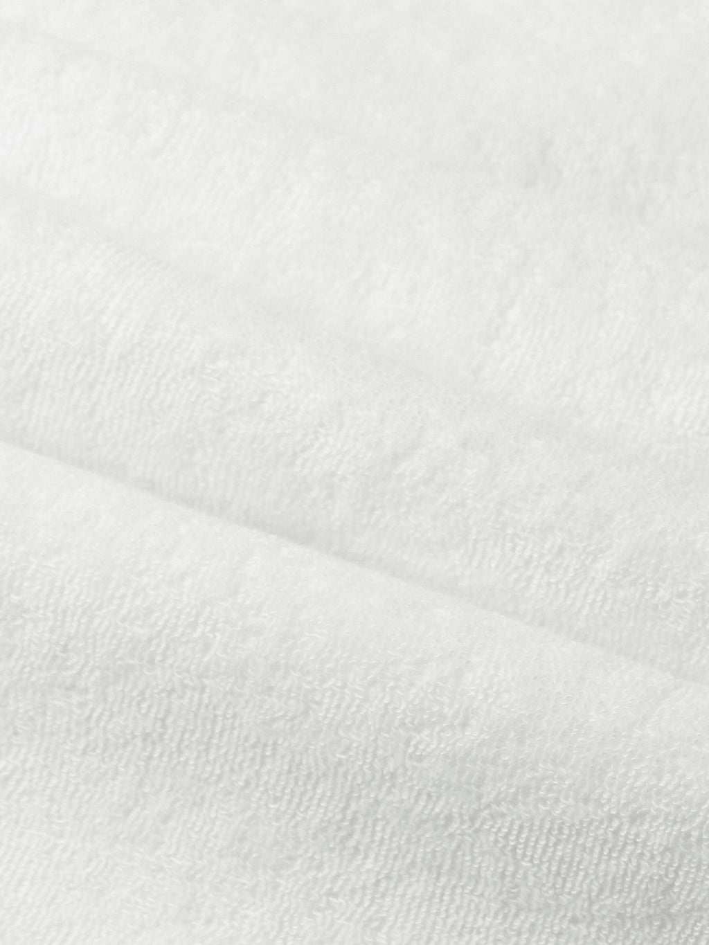 White Terry Towelling T-Shirt
