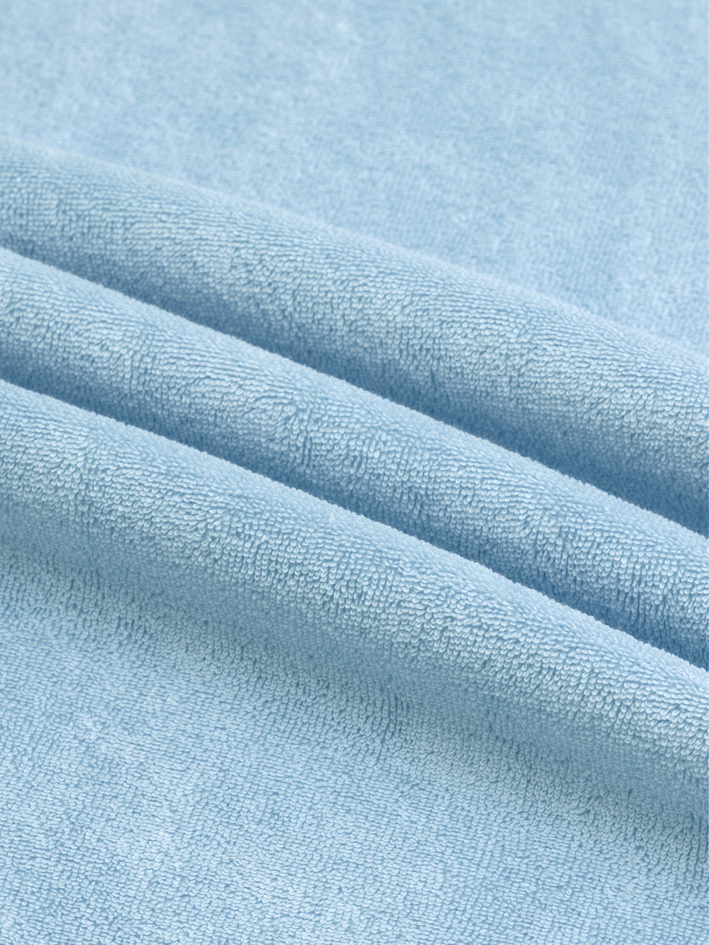 Light Blue Terry Towelling T-Shirt