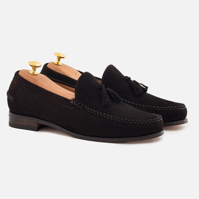 Lewis Tassel Loafer - Men’s Water-Repellent Suede Hover Image