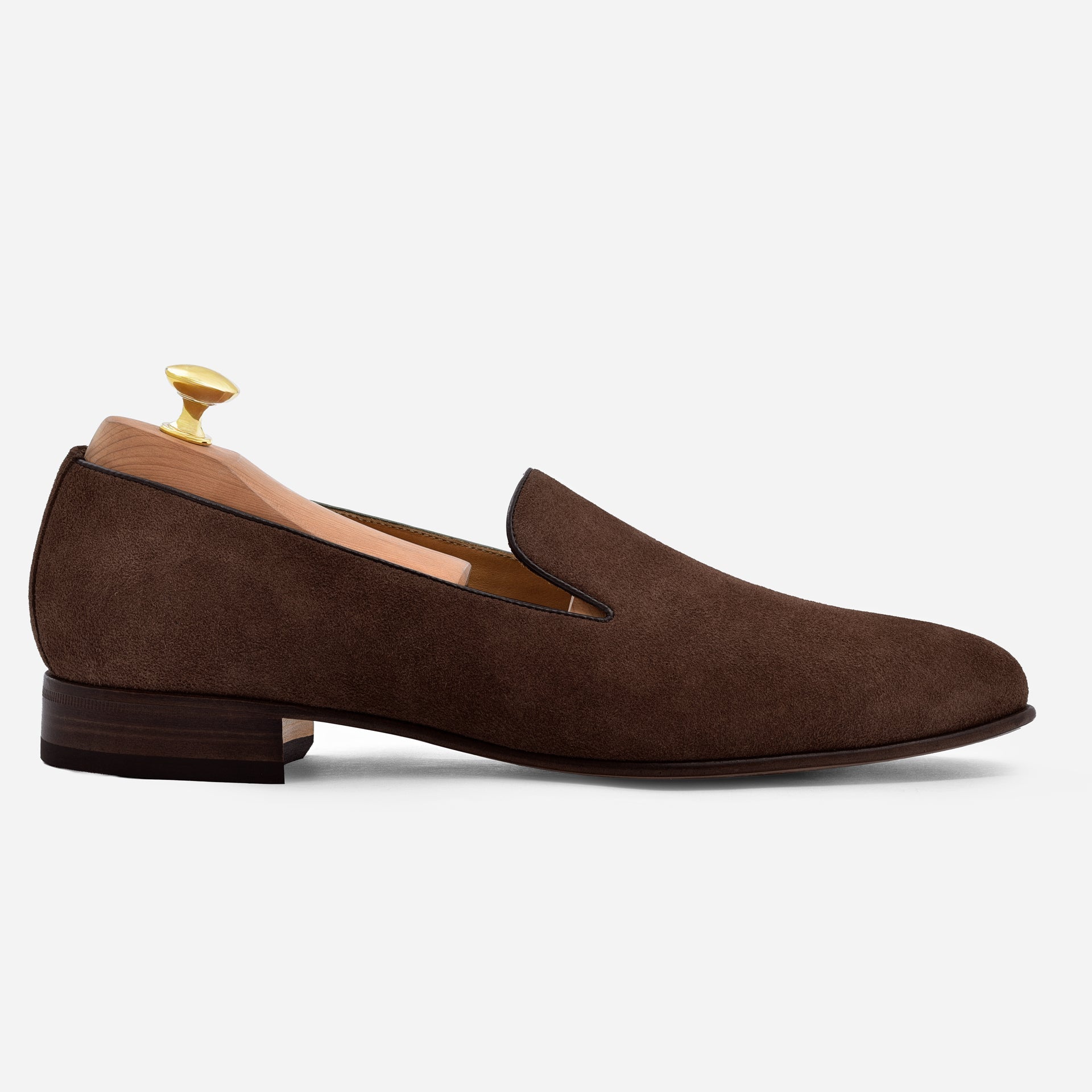 Langford Wholecut Loafers - Suede - Men's