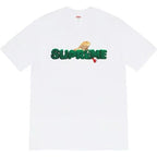 Supreme Moss Grass Texture Logo Bearded Dragon Graphic T-Shirt Reptile Pet Art Unisex  Streetwear Short Sleeve Tee
