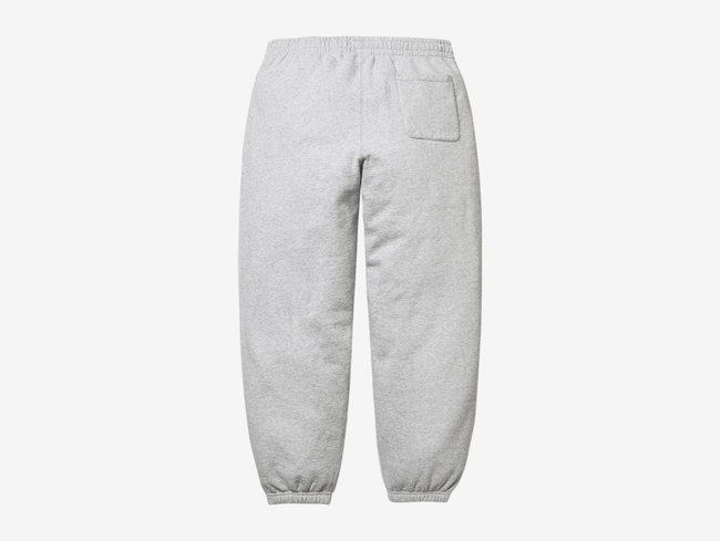 Supreme Appliqué Logo Sweatpants Grey Main Image
